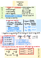 Kinematics One D Formulae.pdf